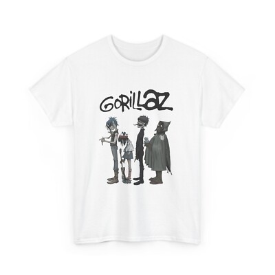 Gorillaz 2d Rock Band Blur Damon Albarn Feel Good T-Shirt