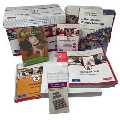 Fountas & Pinnel Benchmark Assessment System 2, Grade 3-8 L-Z, New Sealed 2nd Ed