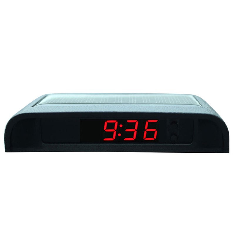 CDigital Alarm Clock with Temperature & Date Mirror Car Clock LED Display UK