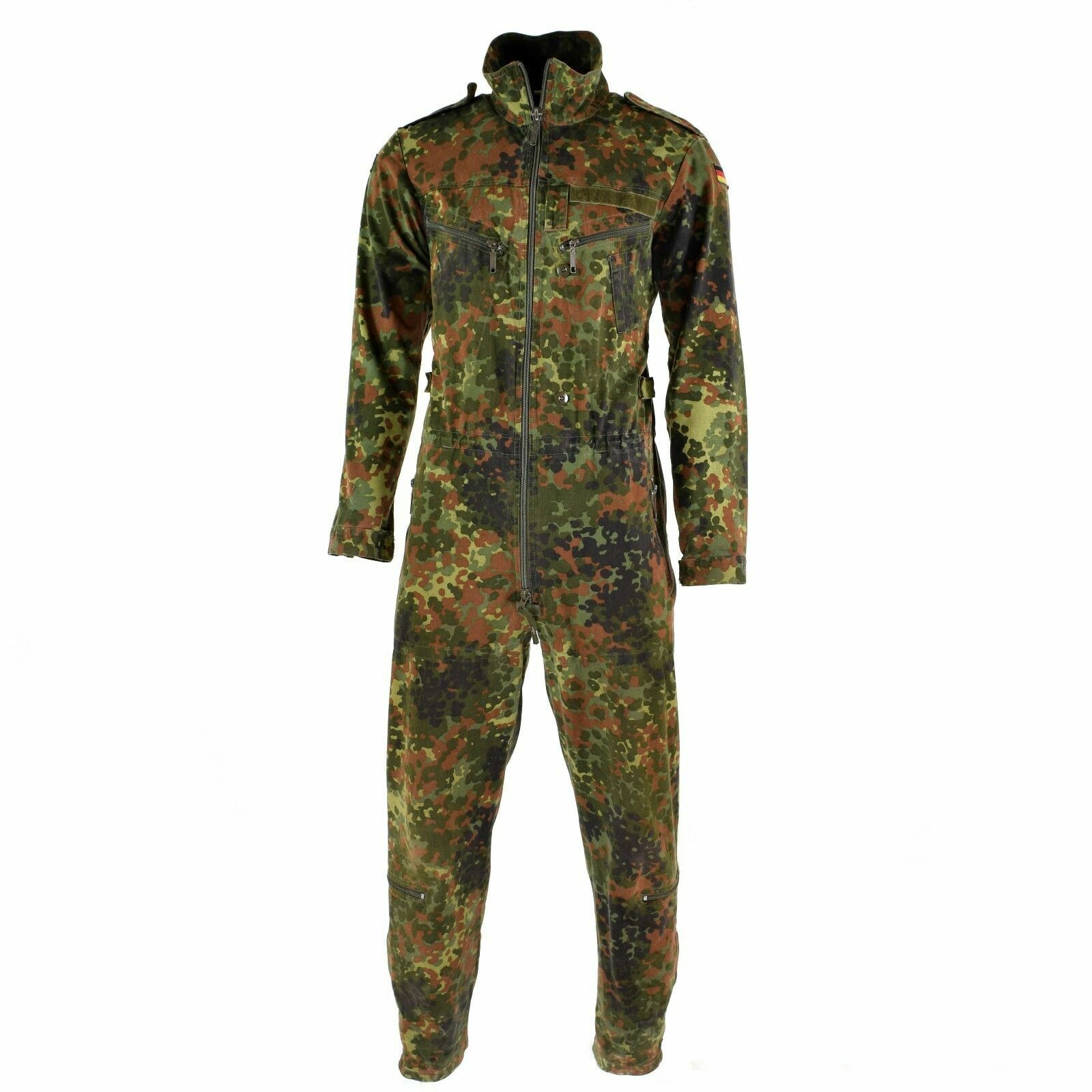 Original German army flecktarn camo overall suit combat