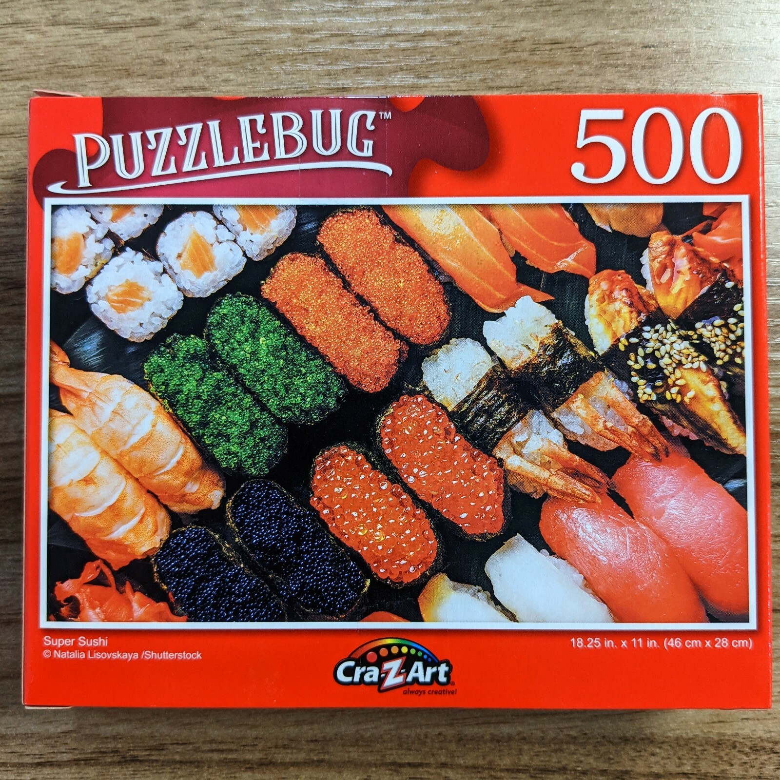 Puzzlebug, Super Sushi, Jigsaw Puzzle by Cra Z Art 500