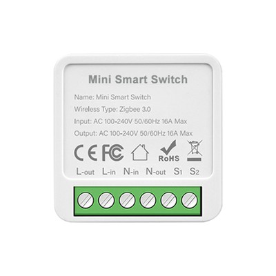 Tuya Smart ZigBee Mini Switch APP Control Timer Voice control Requires Gateway