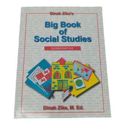 Dinah Zike's Big Book of Social Studies Elementary K-6 Textbook Homeschool Teach