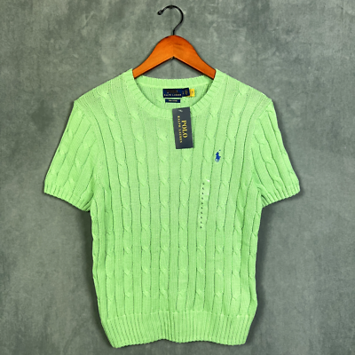 Polo ralph lauren green sweater cheap