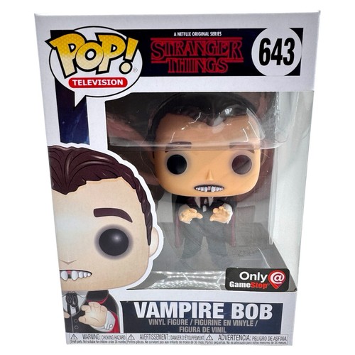 Funko Pop Vampire Bob 643 Vinyl Figure Stranger Things With