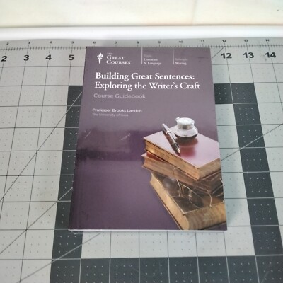 Building Great Sentences - Great Courses Writing DVD Set w/Guidebook NEW SEALED 