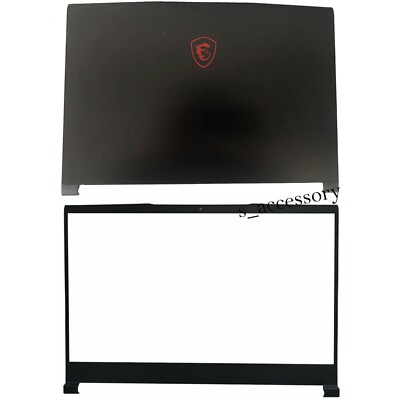NEW MSI GF63 GF63VR 8RC 8RD MS-16R1 R3 R4 R5 LCD Back Cover Lid Front Bezel US