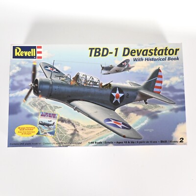 Revell TBD-1 Devastator Model Kit 1:48 Scale #85-6875 Complete