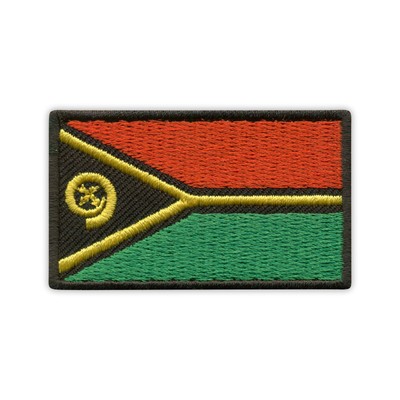 Flag of Vanuatu Patch/Badge Embroidered