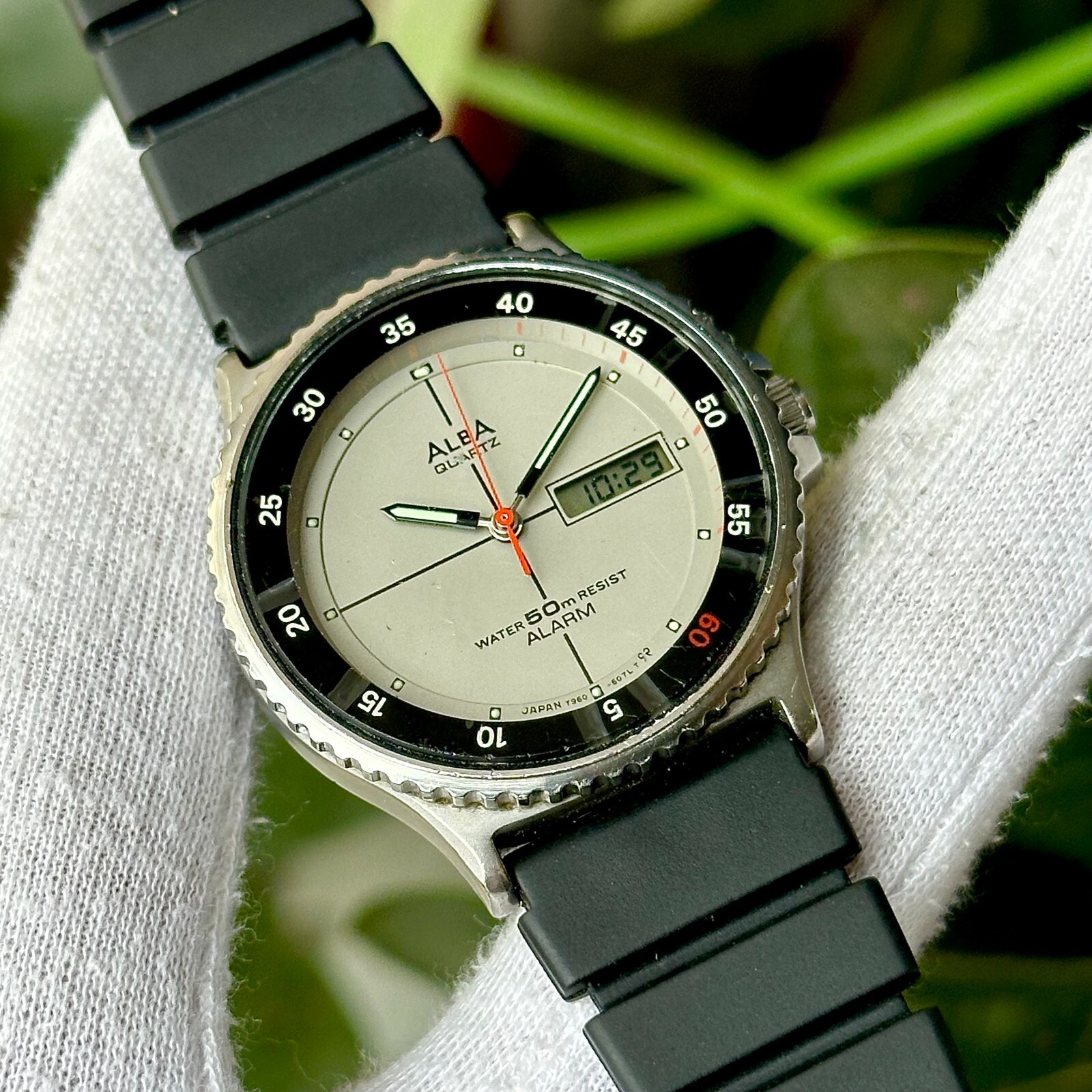 Vintage Seiko Alba Ana/Digi Quartz Men's Watch Y960-6060 | eBay