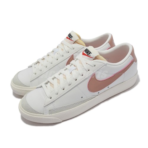 

Nike Wmns Blazer Low 77 White Pink Women Casual Lifestyle Shoes DC4769-109, Белый, Wmns Blazer Low 77