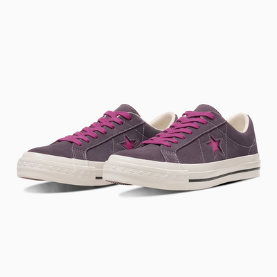 CONVERSE ONE STAR AGED SUEDE 33703191 Purple Pink
