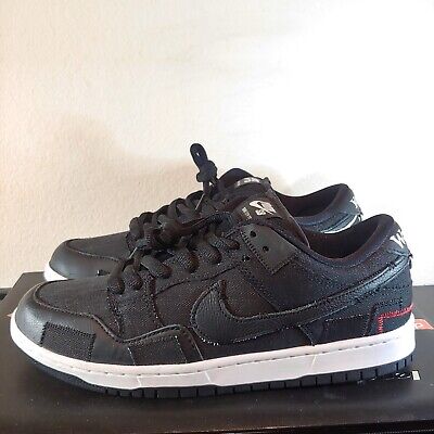 Size 10 - Nike SB Dunk Low Wasted Youth Black Sneaker  DD8386-001