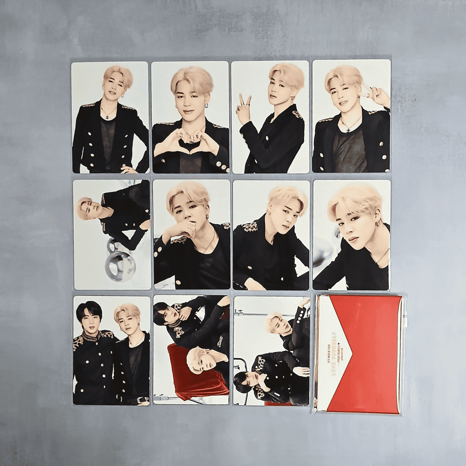 公式　BTS LOVE YOURSELF MINI PHOTOCARD コンプ BTS JIMIN Love Yourself Tour Mini Photocard PC Complete Full