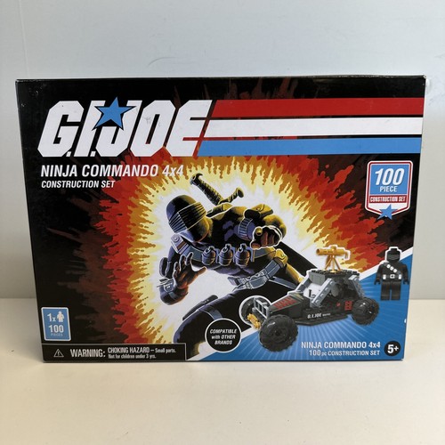 GI Joe Ninja Commando 4x4 Snake Eyes 100 Piece Construction