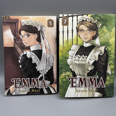 Emma Vol. 5 & 7 by Kaoru Mori (2006, Paperback) VGUC! Hard To Find B1902