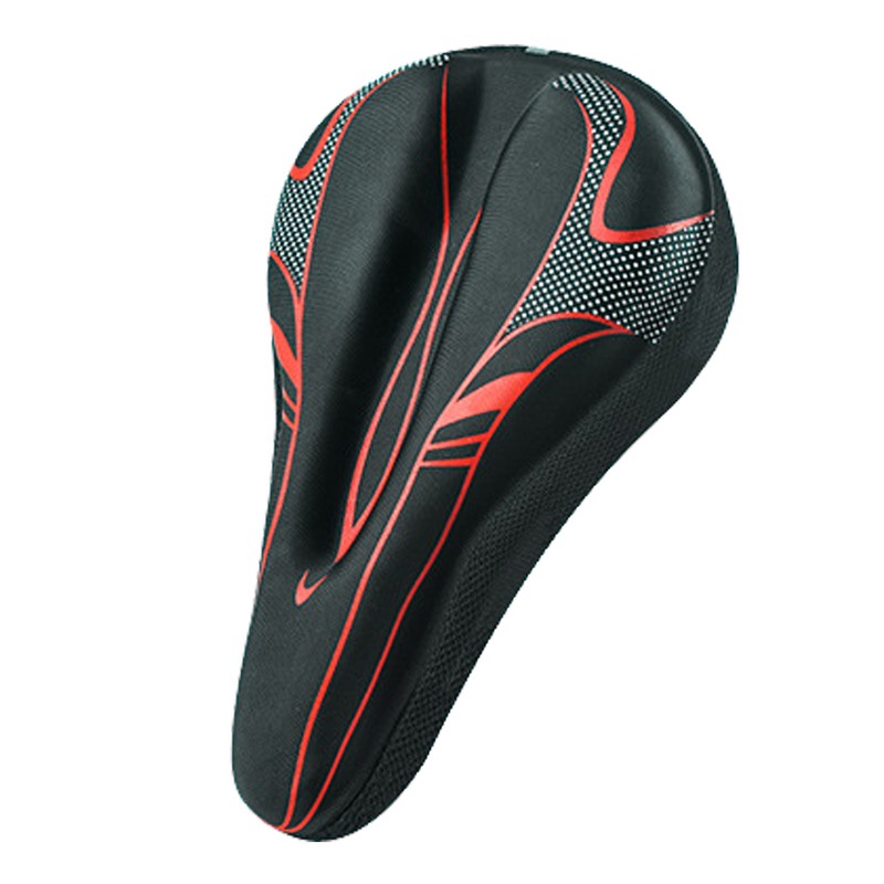 Mountain Bike 3D Saddle Cover Thick Breathable Super Soft Bicycle Seat Cushion