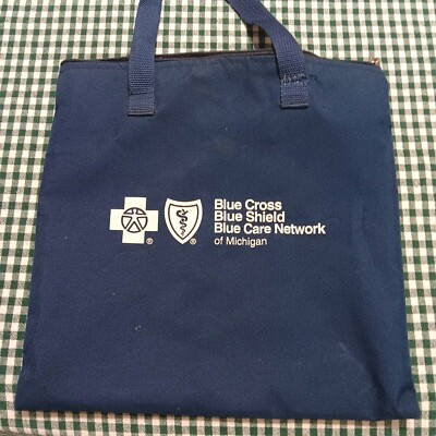 Blue Cross Blue Shield Blue Care Network Canvas Tote