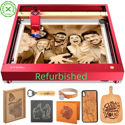 (Refurbished) xTool D1 Pro 5W Engraving Machine, Higher Accuracy Laser Engraver
