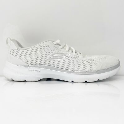 

Skechers Womens Go Walk 6 124512 Белые кроссовки Кроссовки Размер 8.5, Белый, Go Walk 6