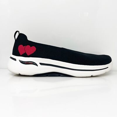 

Skechers Womens Go Walk Arch Fit 124854 Черные кроссовки для бега Размер 10, Черный, Go Walk Arch Fit