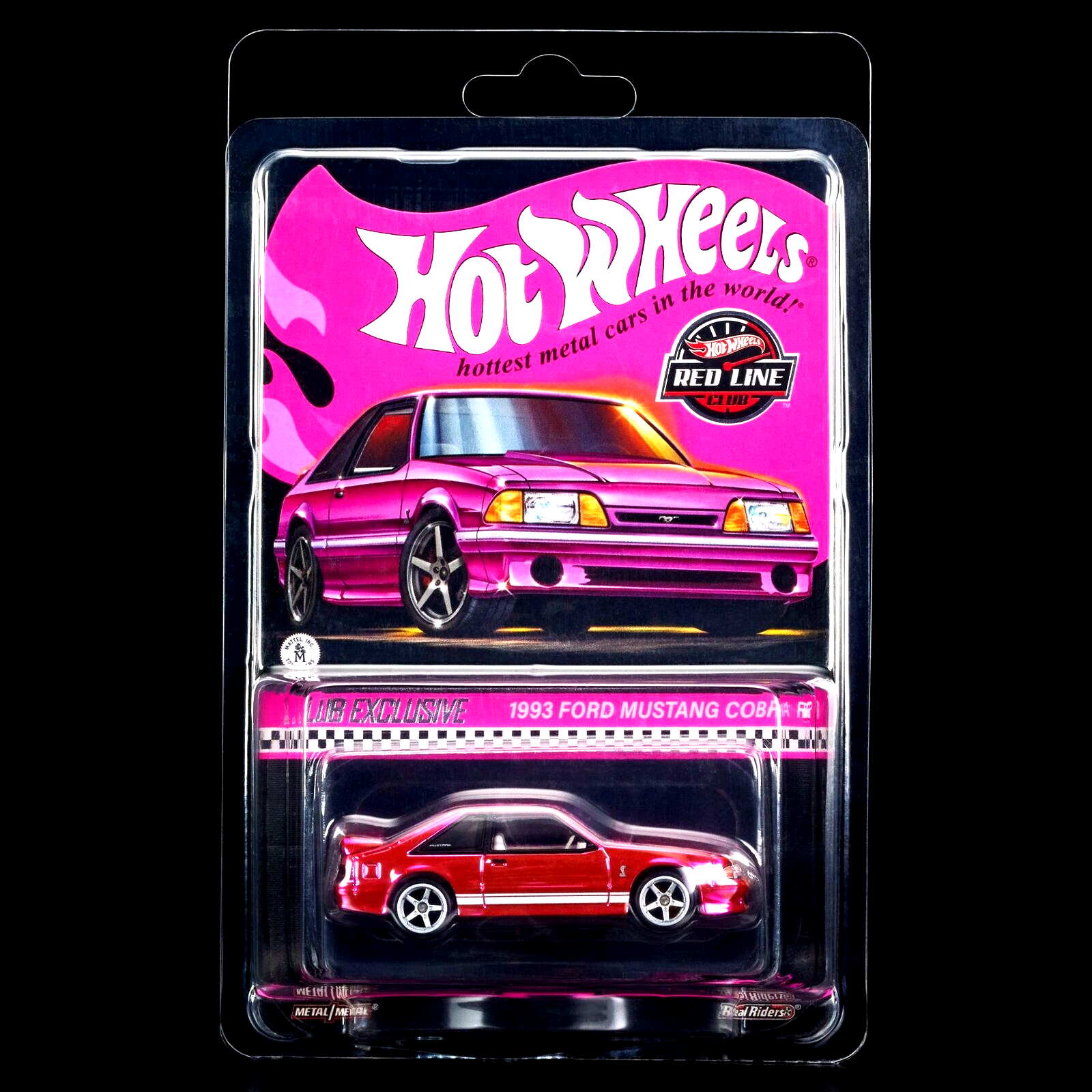 2024 Hot Wheels RLC EXCL PNKSTNG 1993 Ford Mustang Cobra R