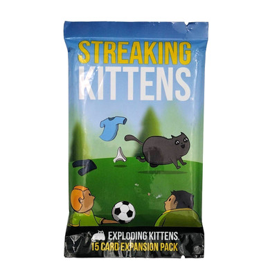 Pack of Streaking Kittens Cards Exploding Kittens 15 Card Expansion Pack Sealed