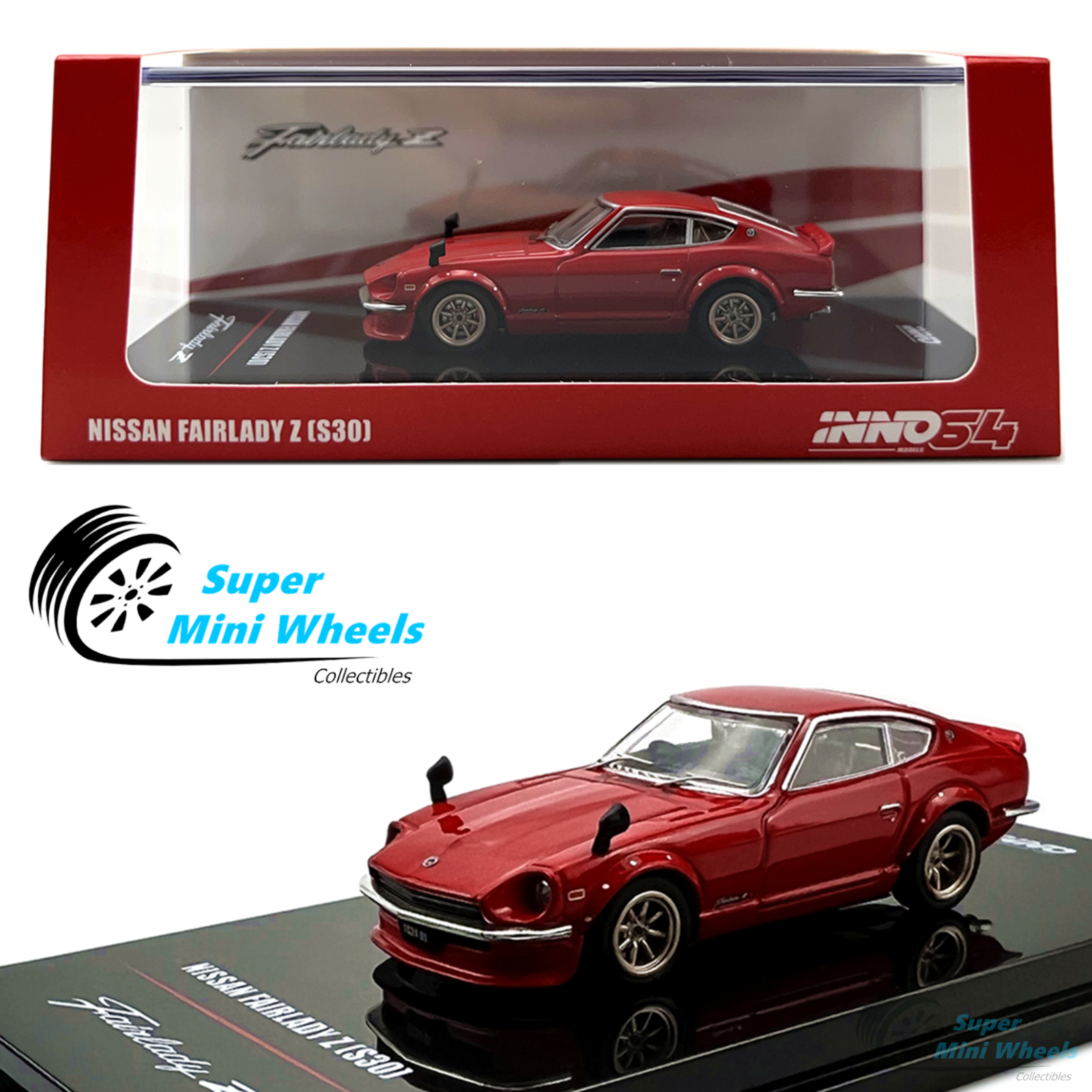 1/64 Takara Tomy DATSUN NISSAN FAIRLADY Z S30 BLUE Model