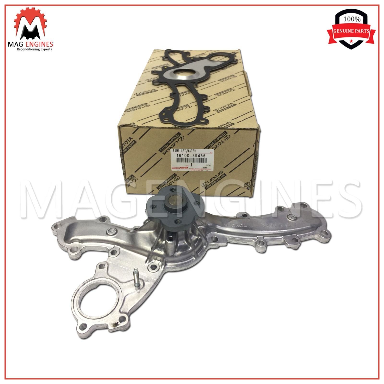 パーリー Toyota Camry Sienna RAV4 Highlander ES350 OEM Engine Water
