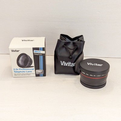 Vivitar 58mm 2.2x Professional Telephoto Lens, HD4 Optics