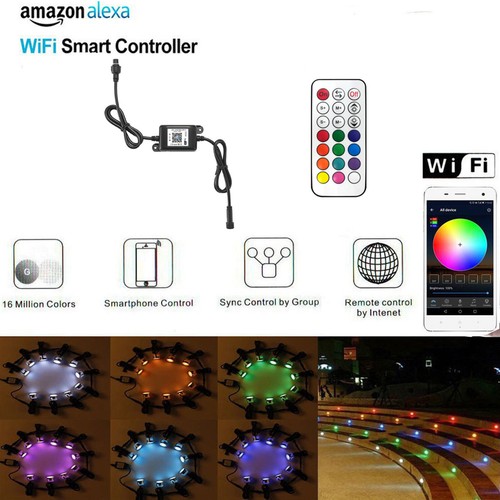 Smart WIFI Bluetooth RGB RGBW WW/CW Controller Remote for FVTLED Deck light IP67