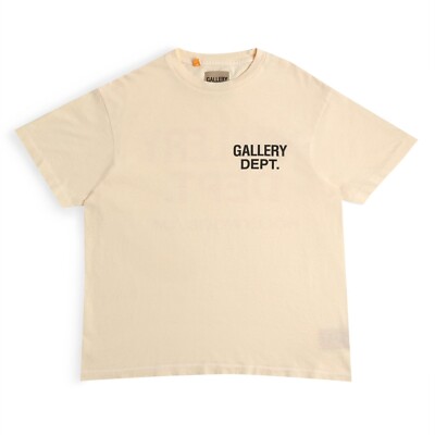 For Gallery Dept Classic Souvenir Tee Classic Logo Print Men Women T-Shirt