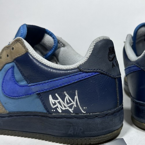 Nike Air Force 1 Low Insideout Premium Blue Stash Signed