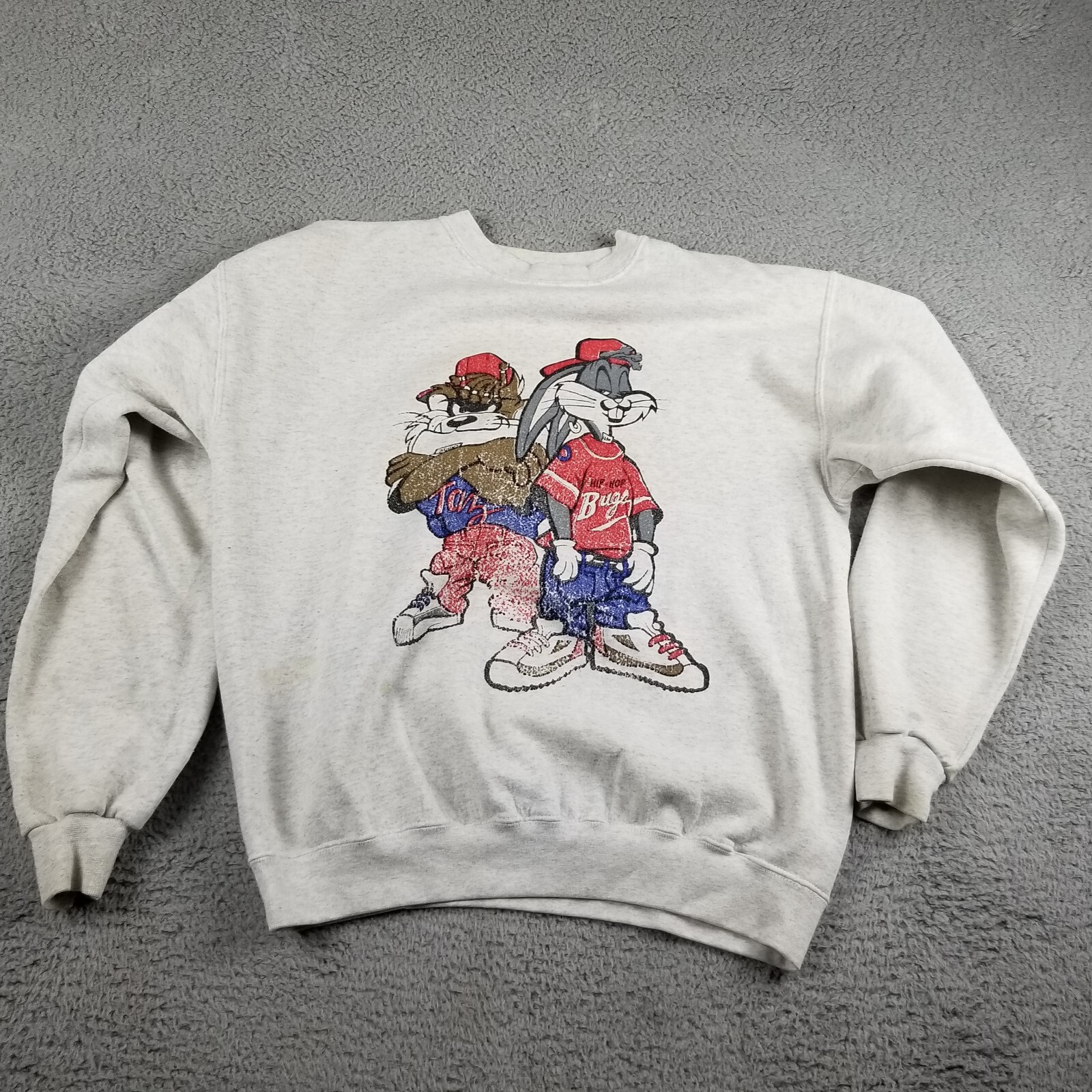 90s USA製 SCREEN STARS BAH HUMBUG スウェット Vintage 90s Screen Stars BAH HUMBUG Scrooge Christmas Sweat