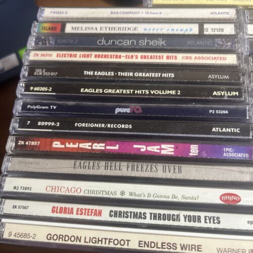 CD lot U-pick Eagles, Marvin Gaye, Pearl Jam, ZZ Top, Kansas CD lot U-pick Eagles, Marvin Gaye, Pearl Jam, ZZ Top, Kansas