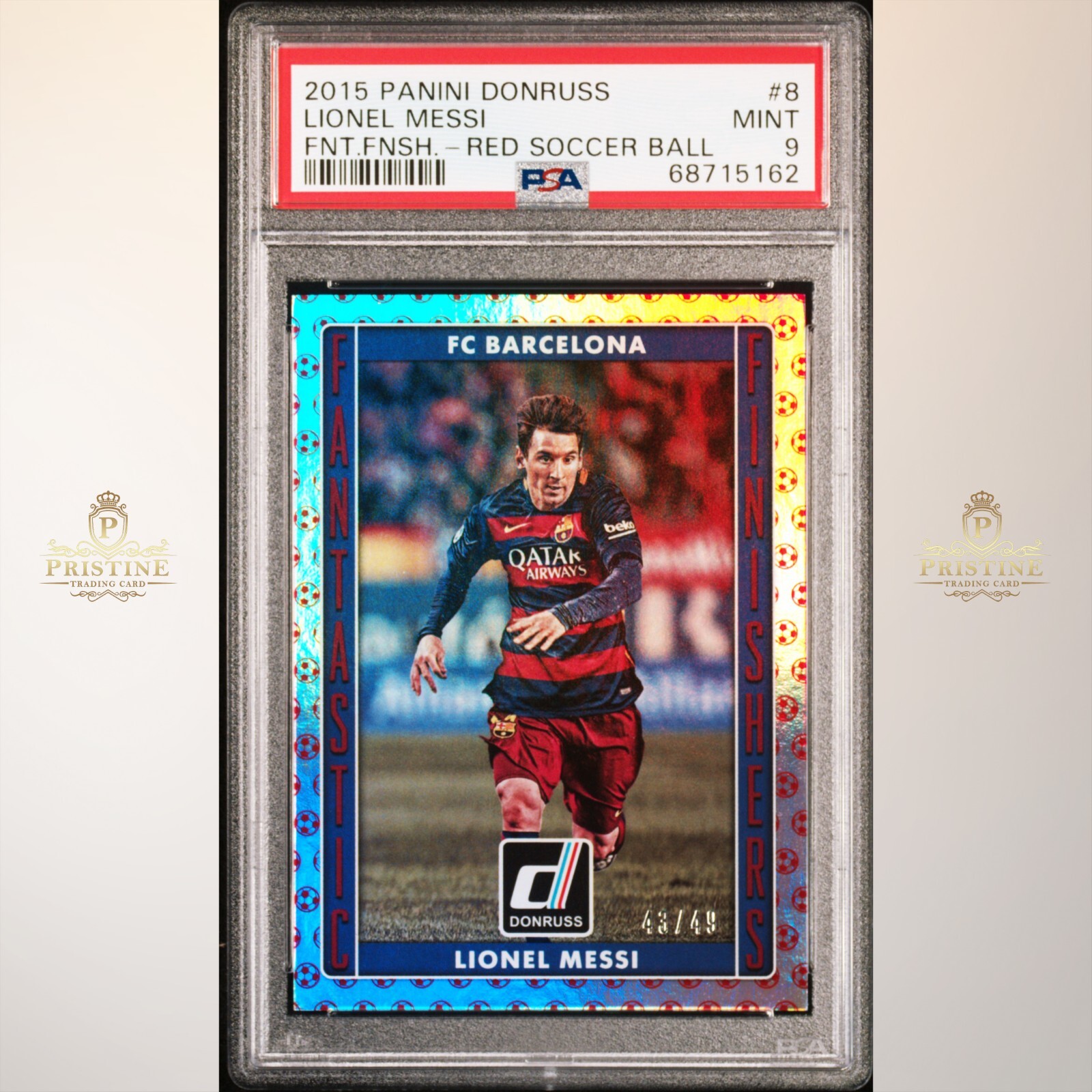 Lionel Messi donruss Canvas /49 貴重 2016 Panini Donruss