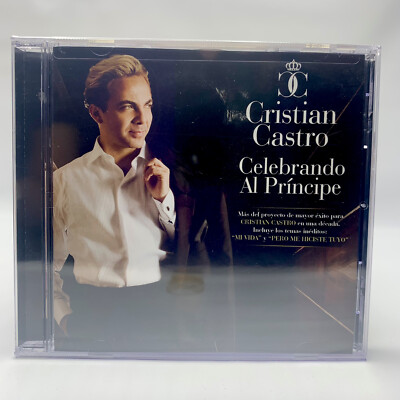 Cristian Castro CD Celebrando al Principe Canciones de Jose Jose el Triste New