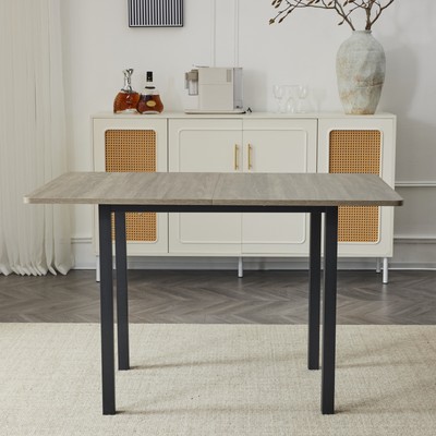 Folding Dining Table Kitchen Table Space Saving Extendable Dining Table