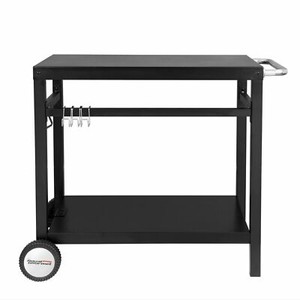 Royal Gourmet Bbq Work Table Outdoor Kitchen Prep Cart Trolley
