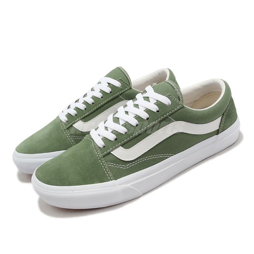 Vans V36CF Bloom Old Skool Зеленый Белый Мужская повседневная обувь унисекс 611639-0002