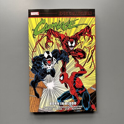 Carnage Epic Collection Vol 1 Born In Blood TPB Marvel Venom Spider-Man GN