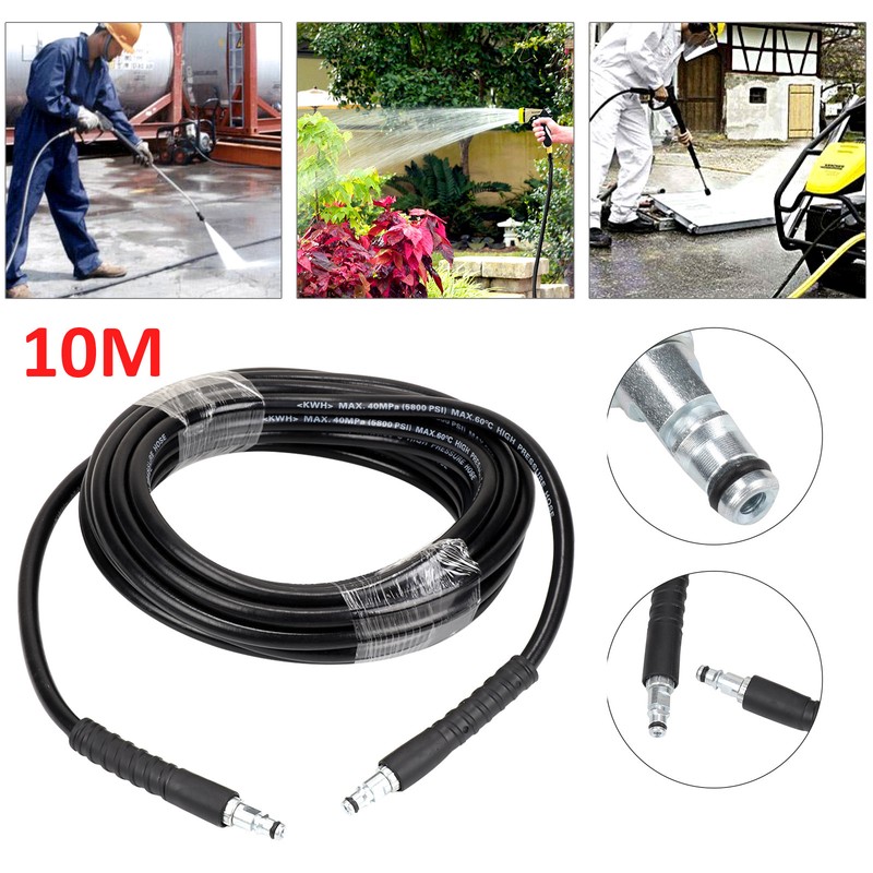 10M High Pressure Washer Extension Hose For Karcher K2 K3 K4 K5 K7 K