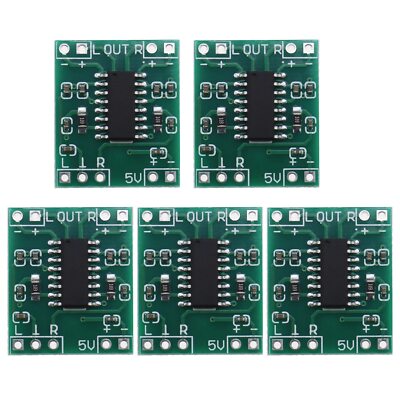 5PCS PAM8403 Super Mini Digital Amplifier Boards 2 x 3W Class D Dual Channel 2.5