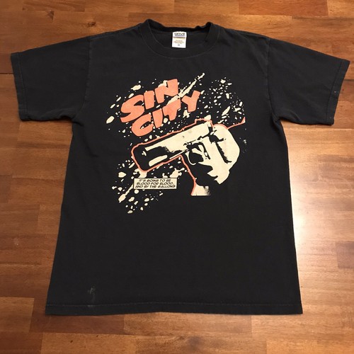 Vintage Sin City T Shirt 2005 Movie Promo Jessica Alba Frank Miller Anvil