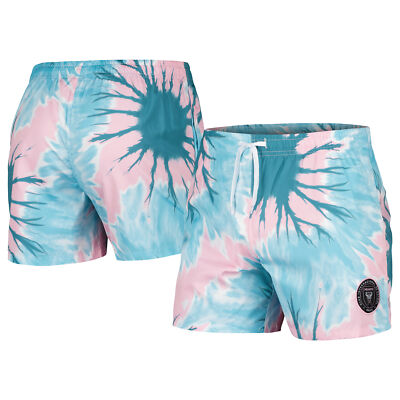 Men's Light Blue Inter Miami CF Quintessential Miami Leisure Shorts