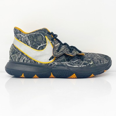 

Nike Girls Kyrie 5 AQ2456-902 Черные баскетбольные кроссовки Размер 6Y, Черный, Kyrie 5