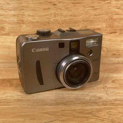 Canon PowerShot G1 PC1004 Gray 3.3MP 3x Optical Zoom Compact Canon PowerShot G1 PC1004 Gray 3.3MP 3x Optical Zoom Compact
