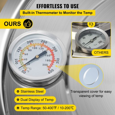 VEVOR 13.2Gal Alcohol Distiller Water Wine Distiller Brewing Kit w/ Water Pump