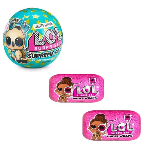 LOL Surprise Under Wraps Wave 2 Eye Spy Doll Supreme Pets Luxe Authentic 1 2 3 4