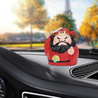 Resin Chinese Mythological Figurine Cute 2.3inch Tall for Home Office Decor